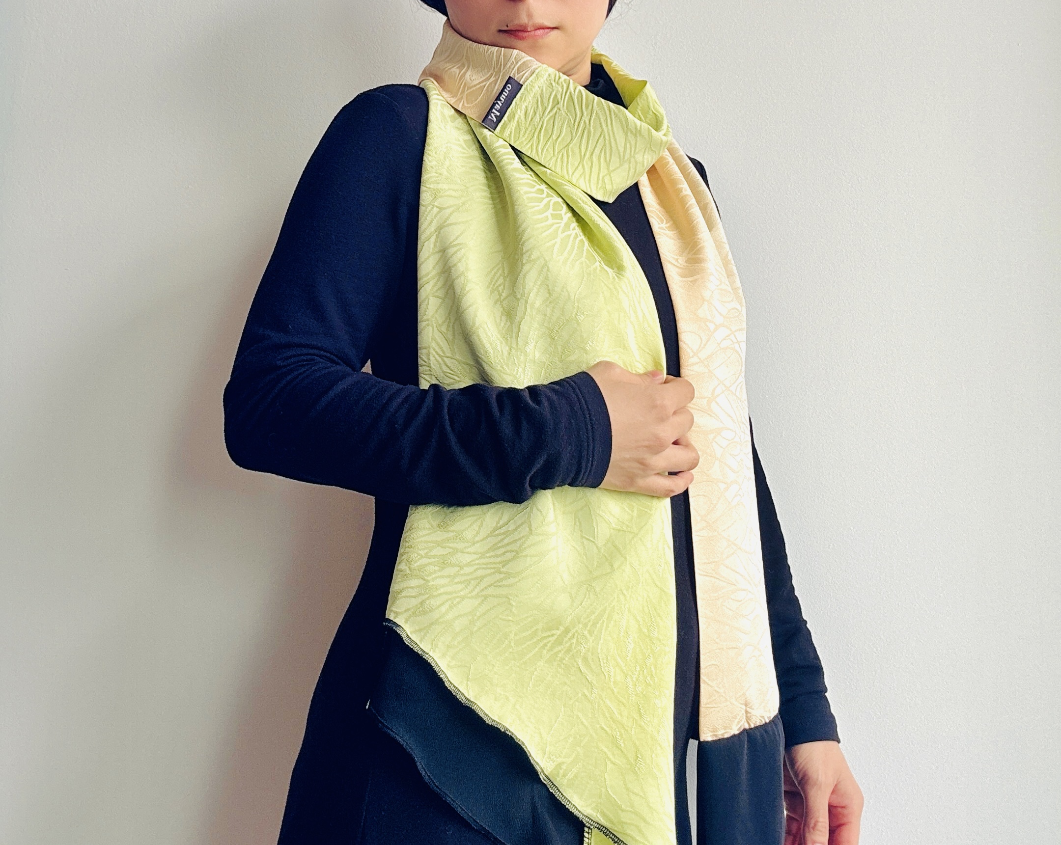 Silk Textured kimono Scarf