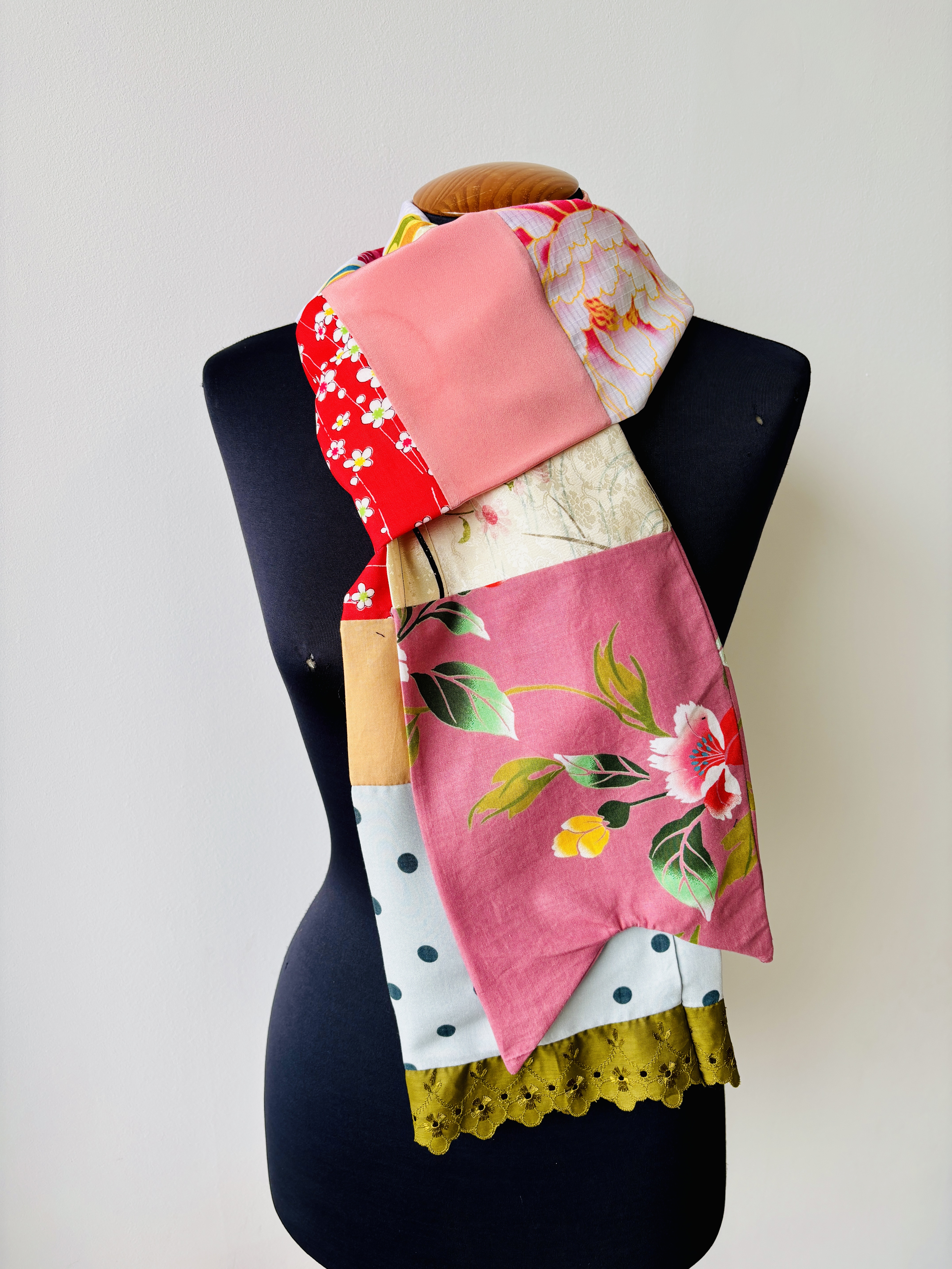 Patchwork Kimono Scarf
