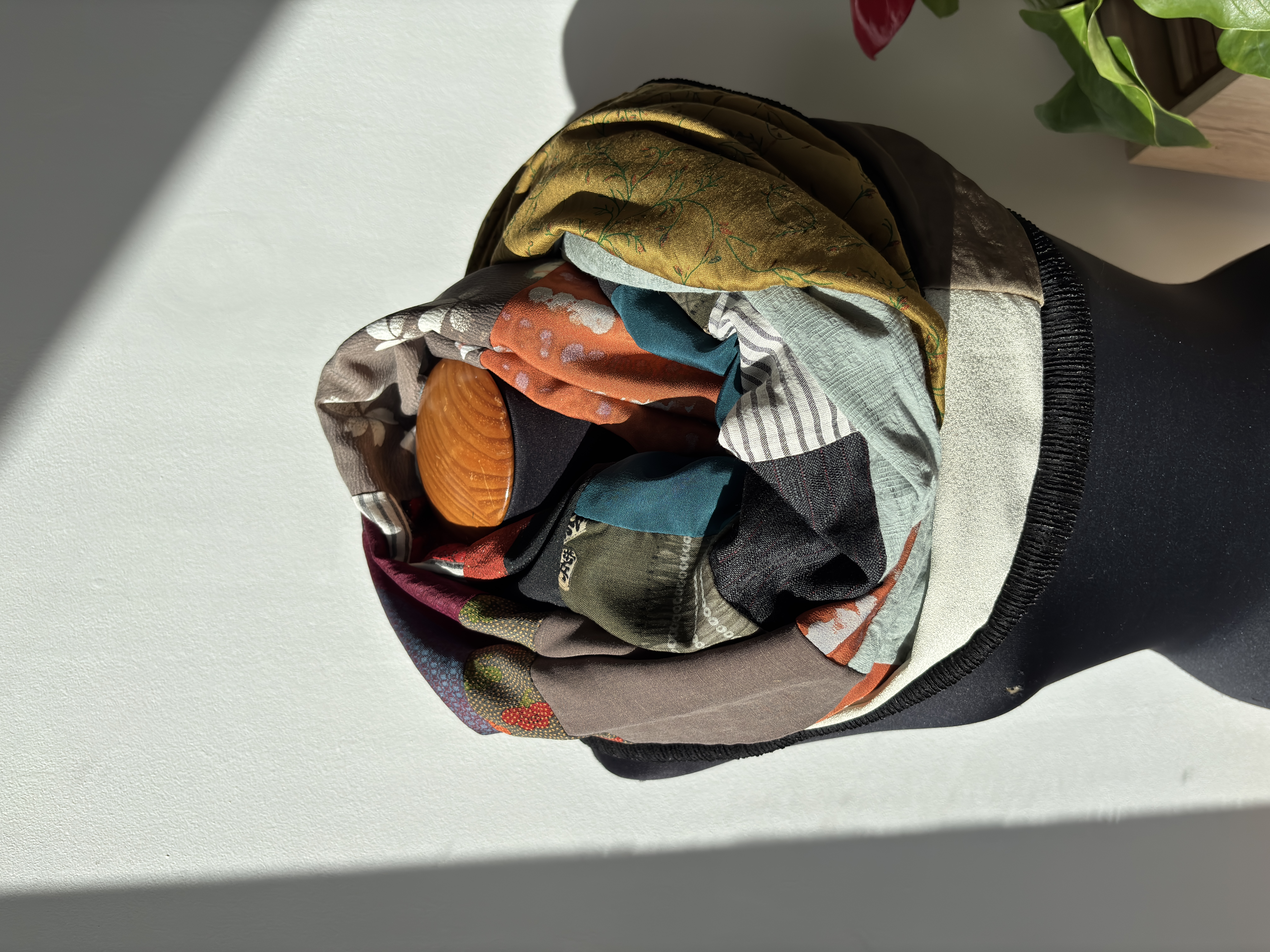 Patchwork kimono Scarf