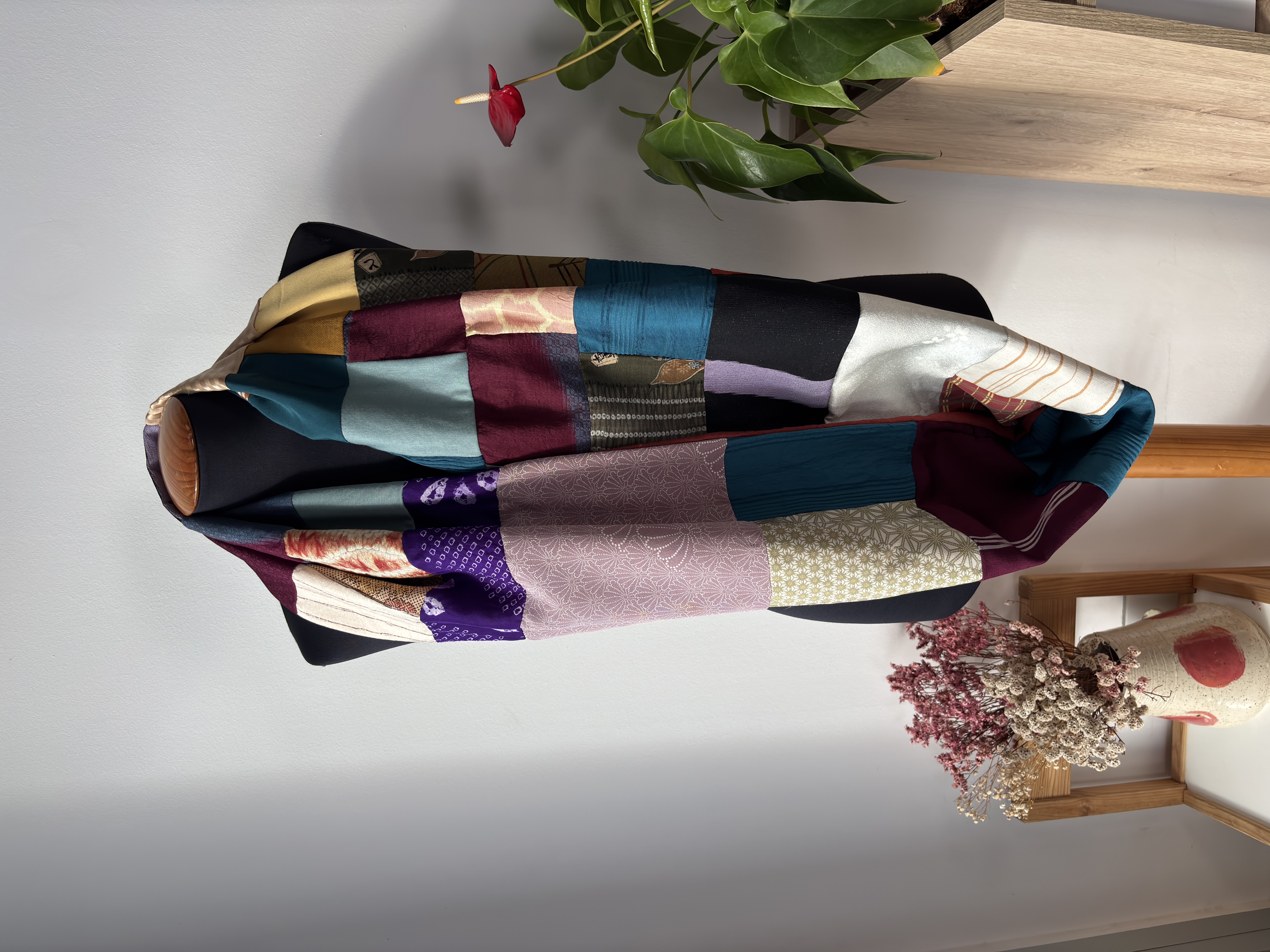 Patchwork Silk Scarf