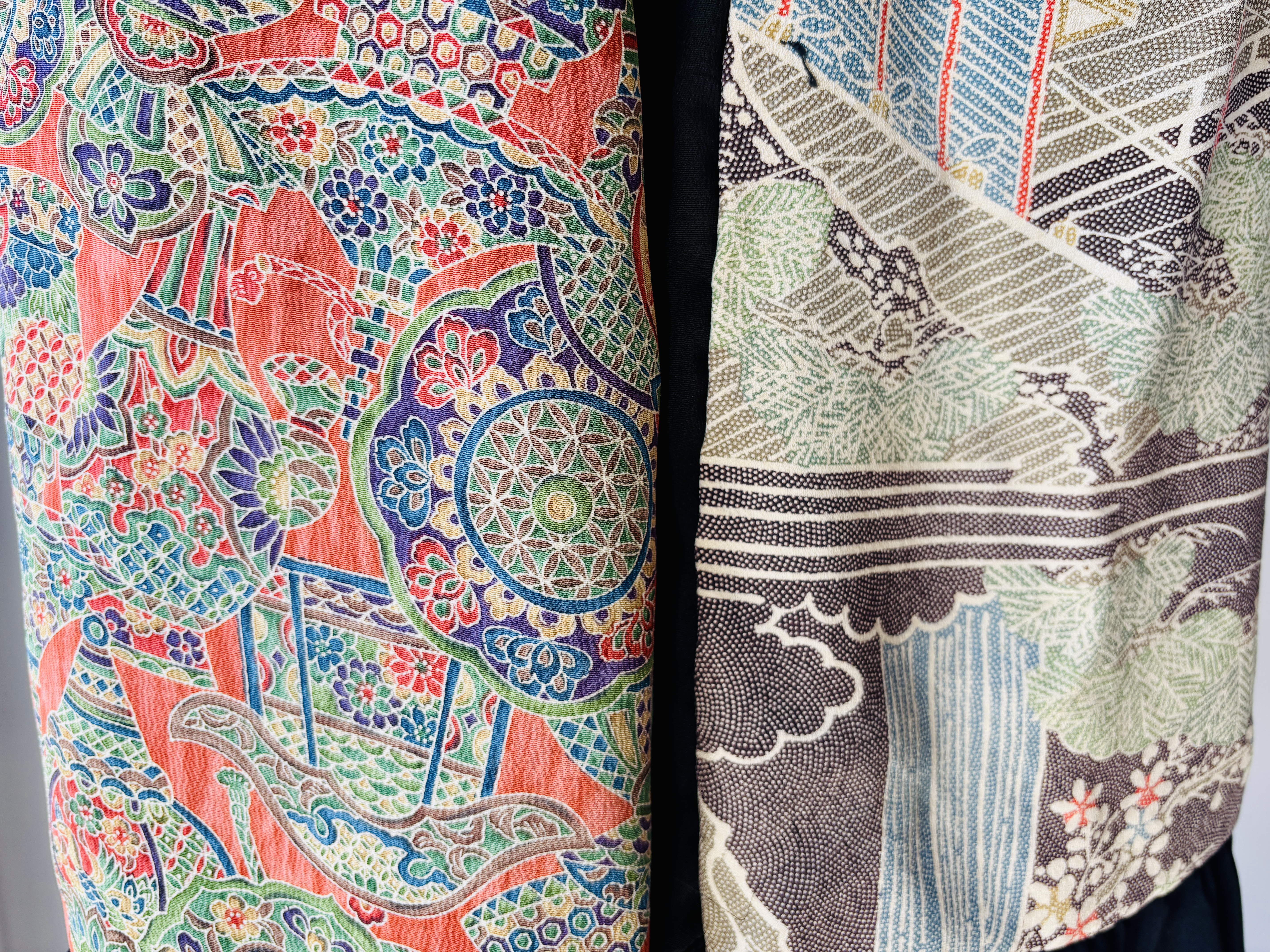 Patchwork Kimono Scarf