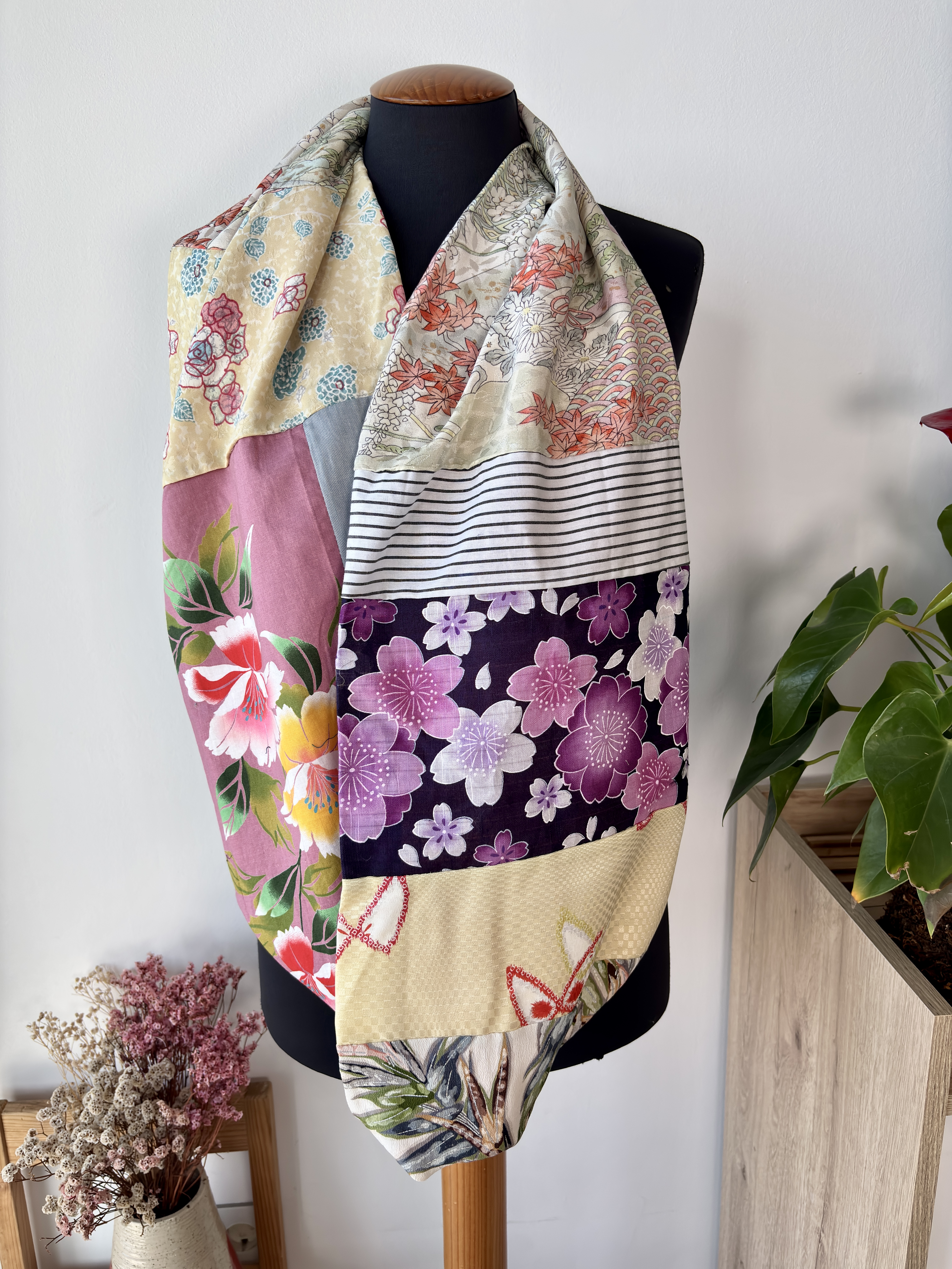 Patchwork Floral Scarf
