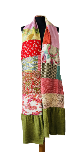 Patchwork Kimono Scarf