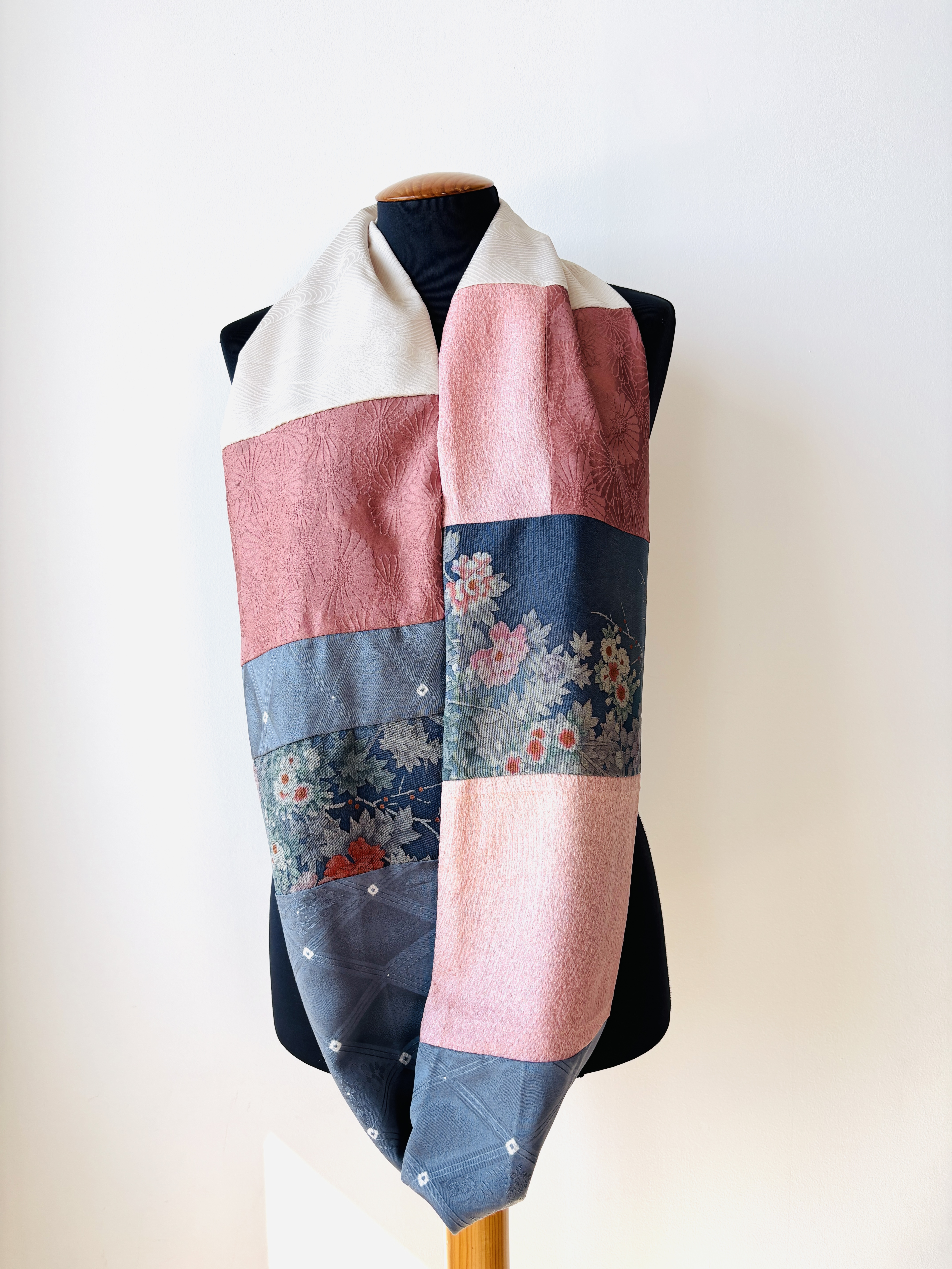 Patchwork Silk Scarf