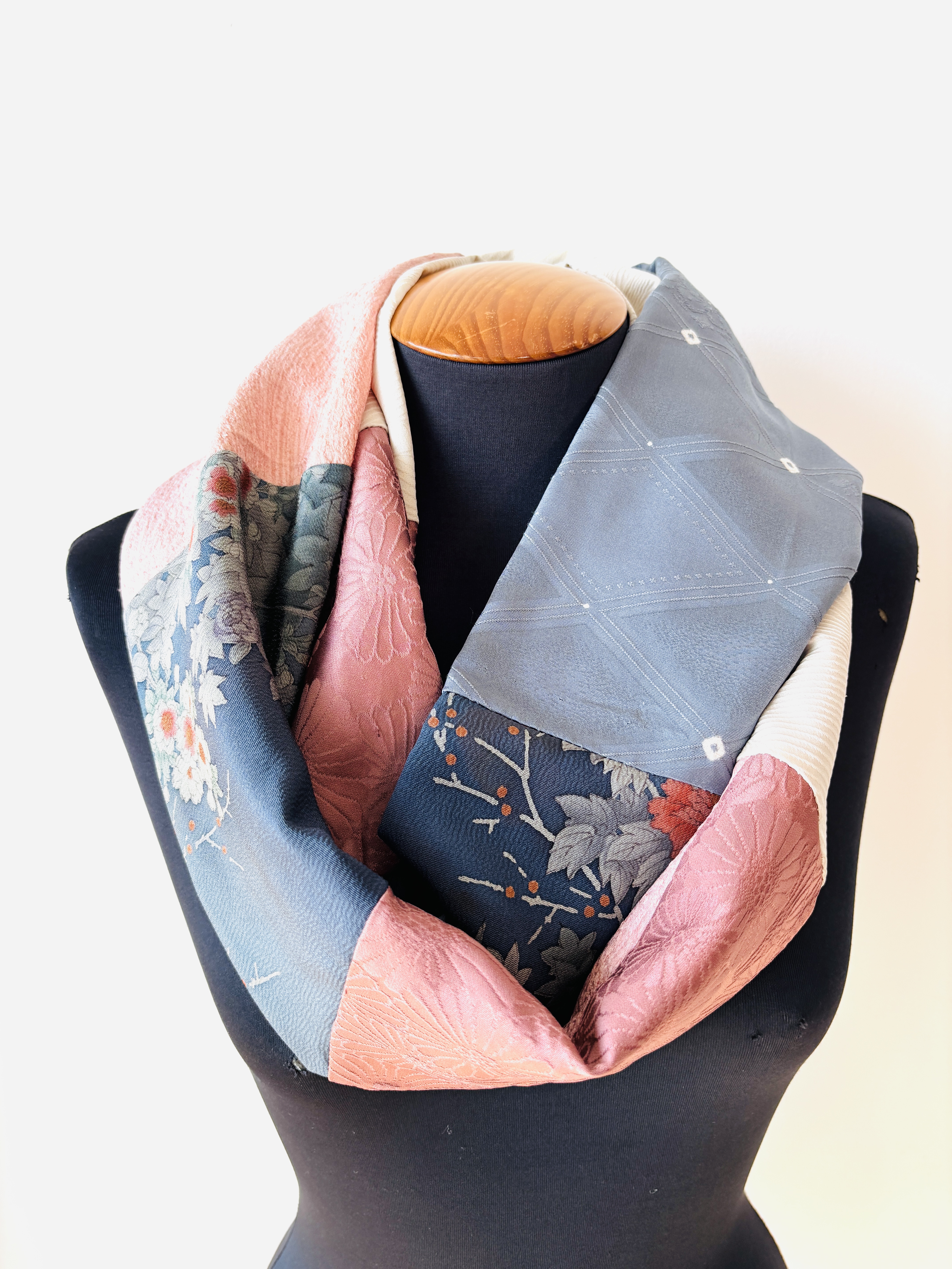 Patchwork Silk Scarf