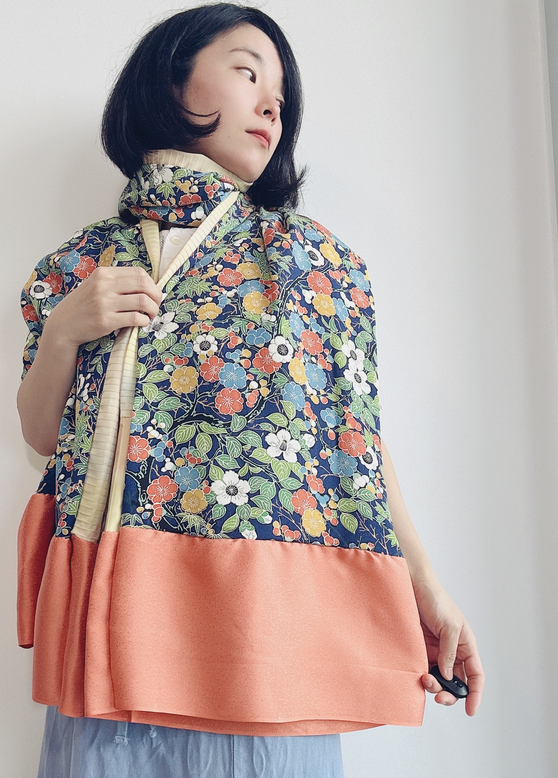 Floral Pattern Shawl