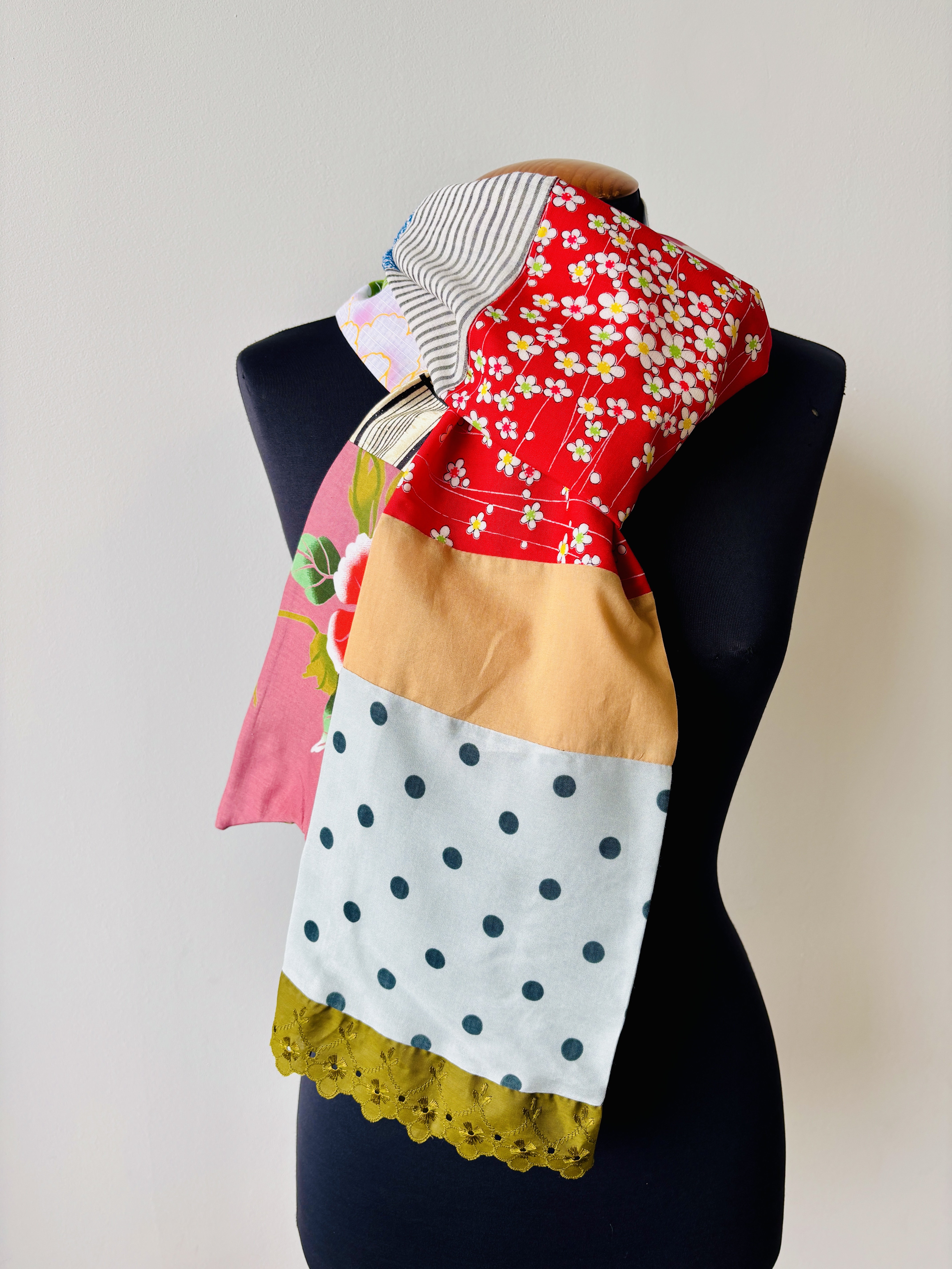 Patchwork Kimono Scarf