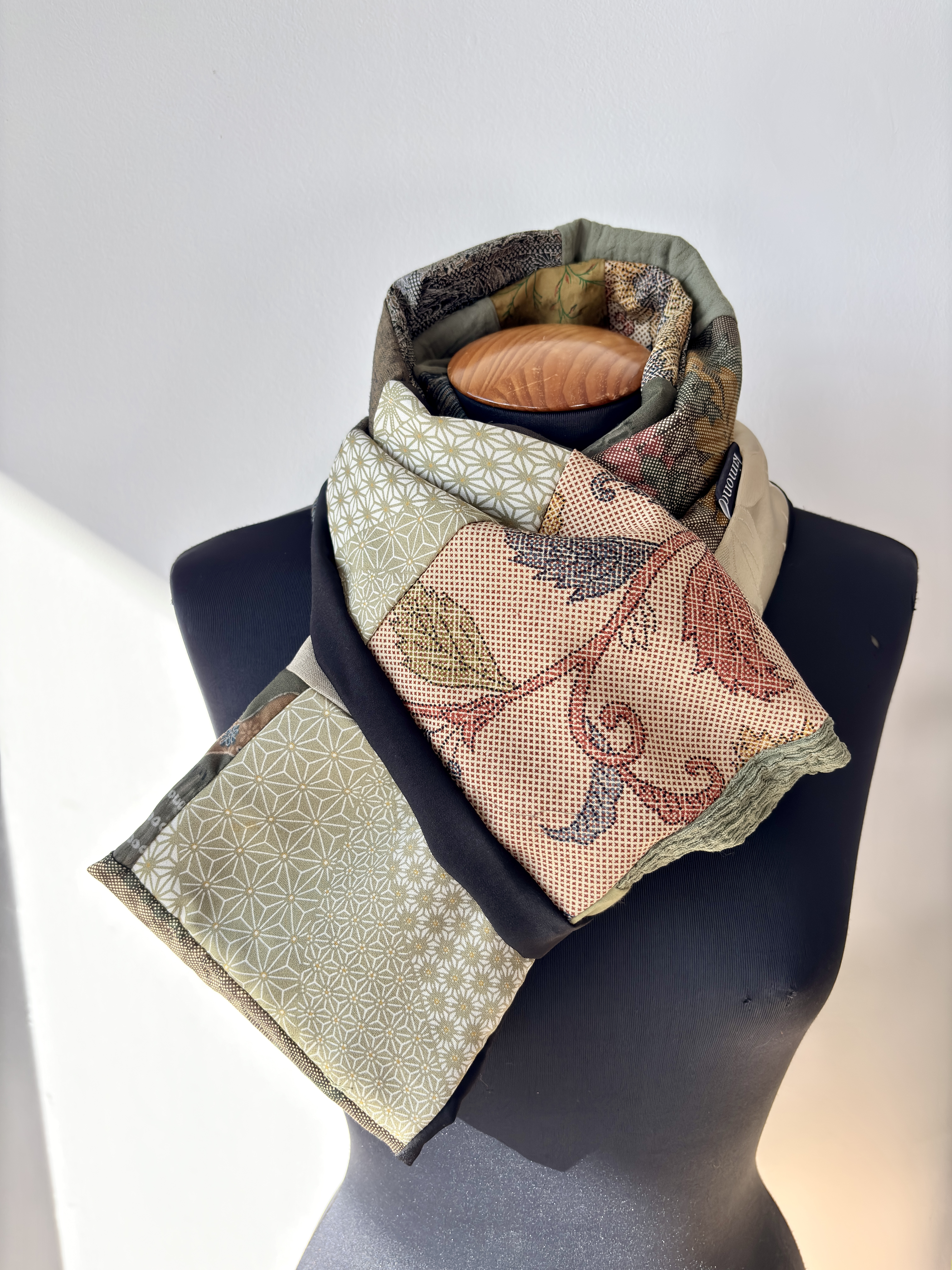 Patchwork Infinity Scarf