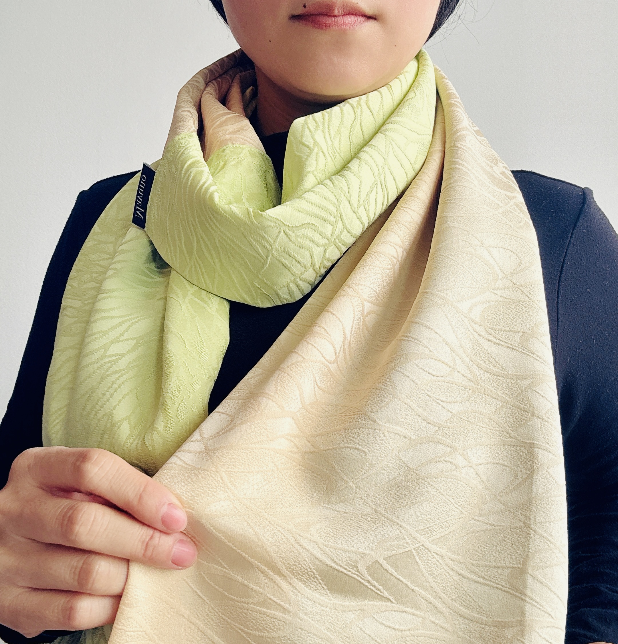 Silk Textured kimono Scarf