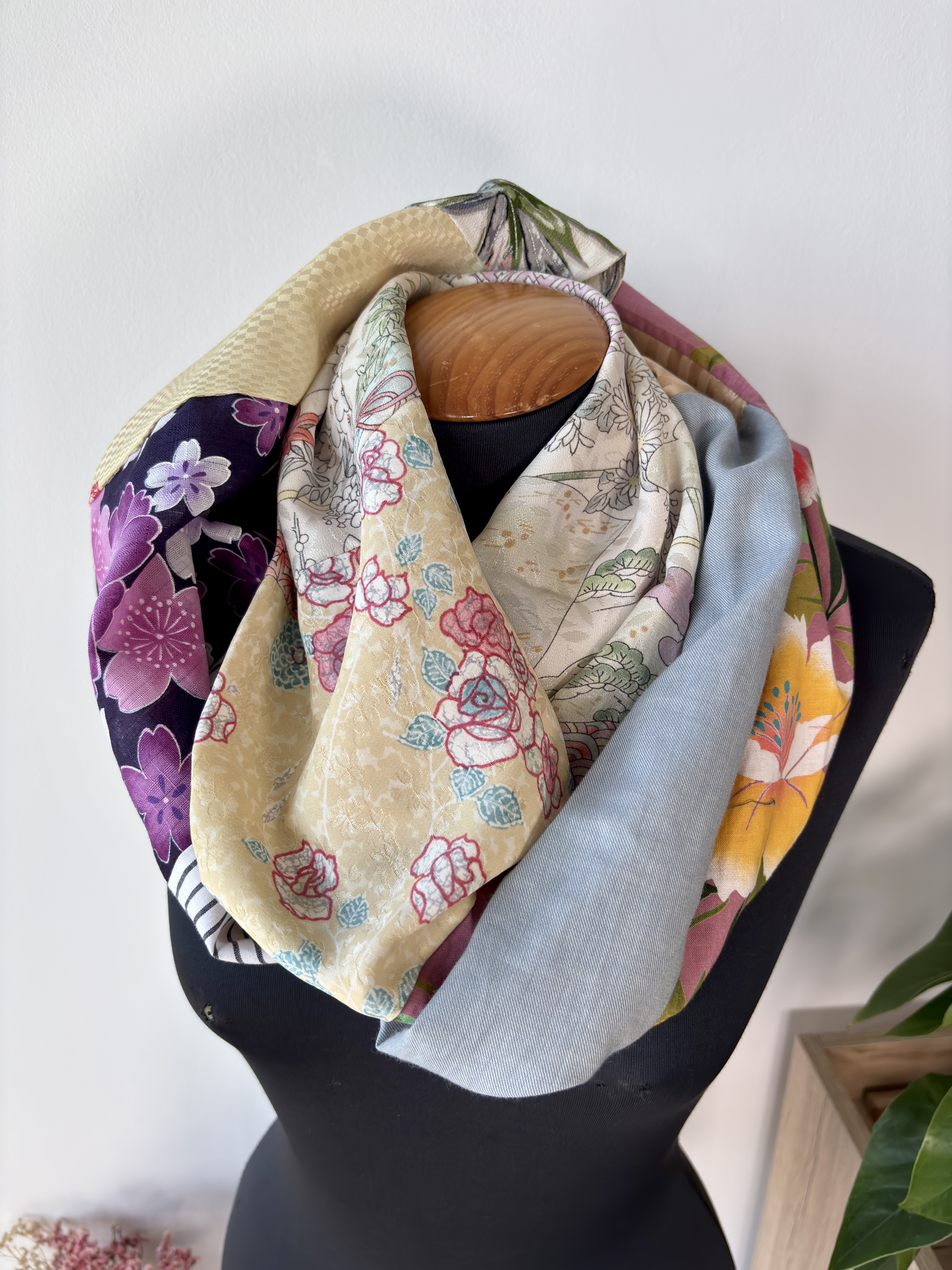 Patchwork Floral Scarf