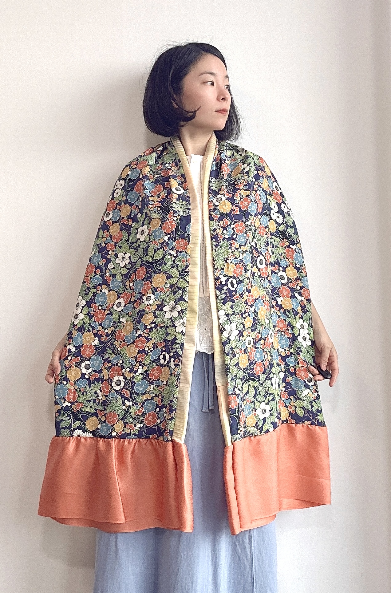 Floral Pattern Shawl