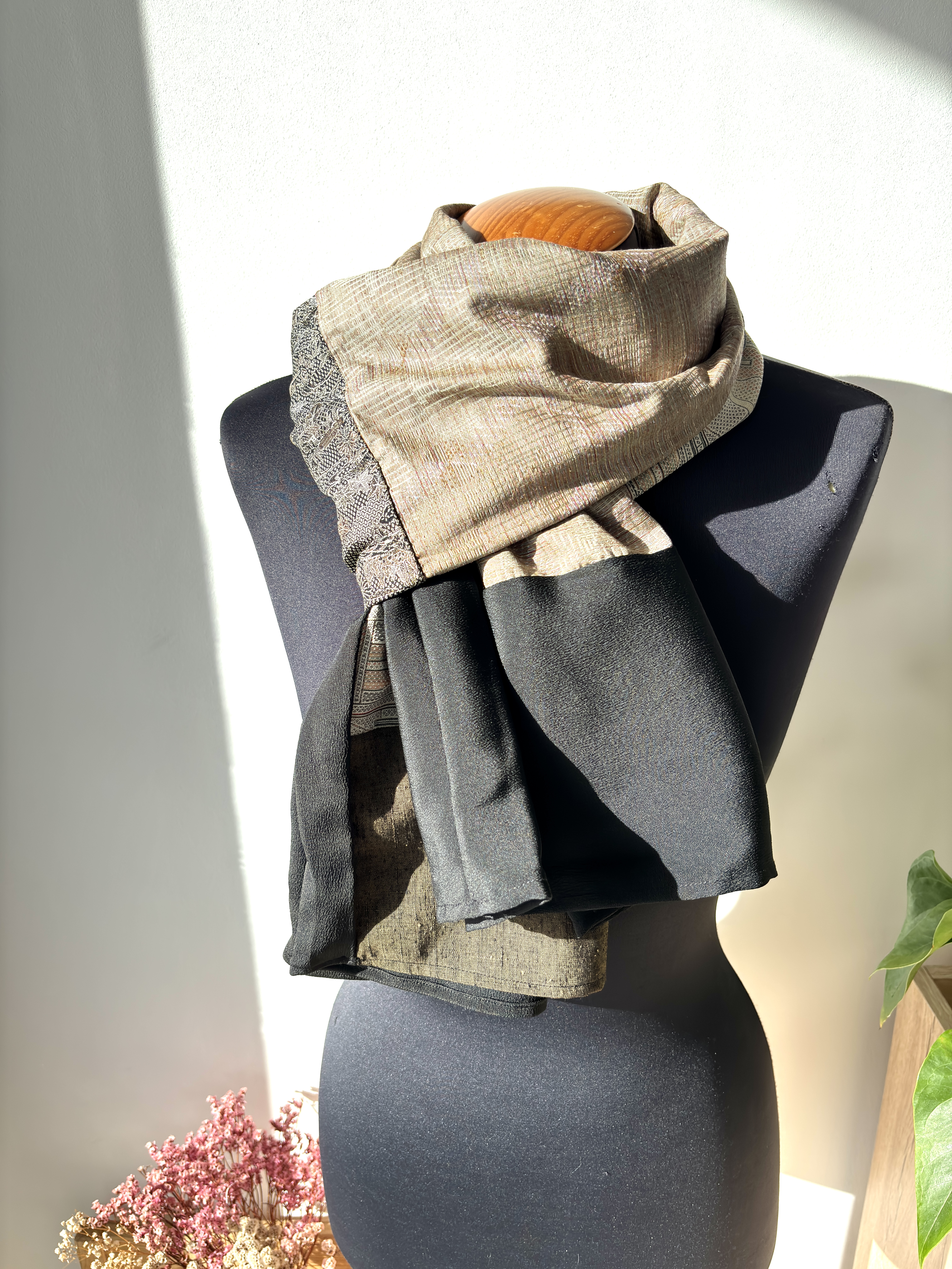 Elegant Patterned Shawl