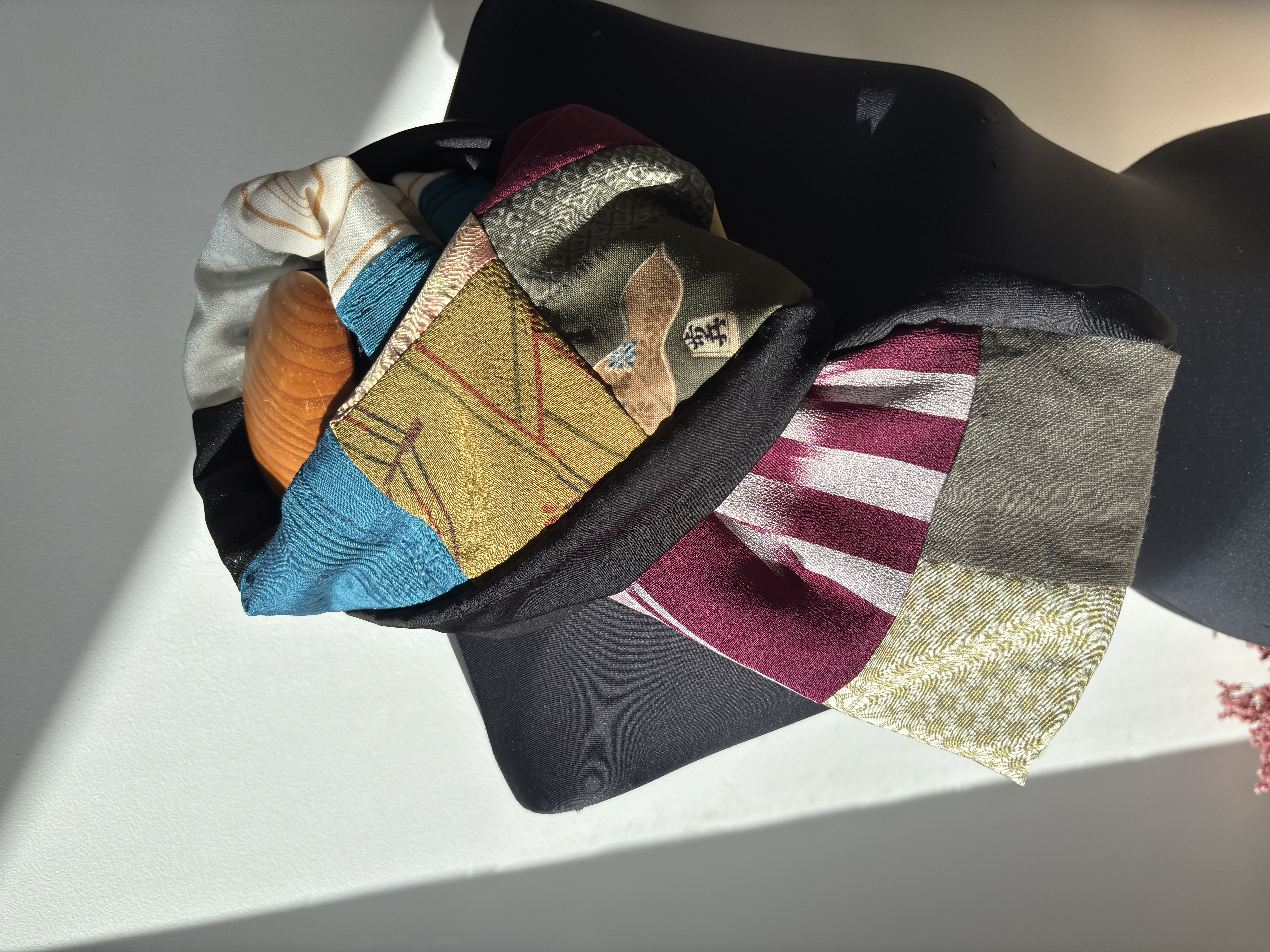 Patchwork Silk Scarf