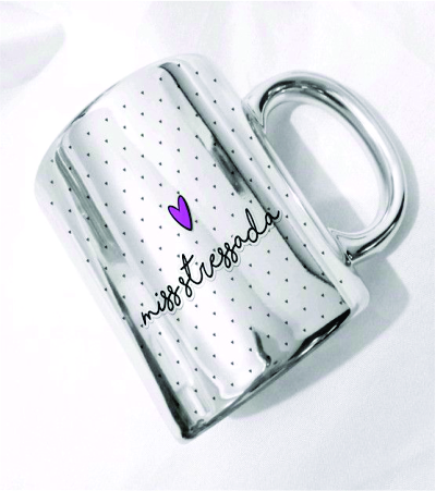 MissStressed Silver Mug