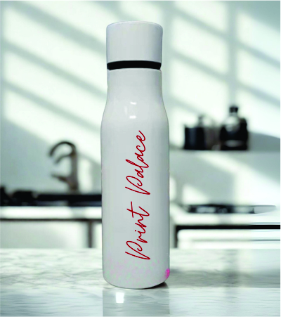 White Insulated Water Bottle