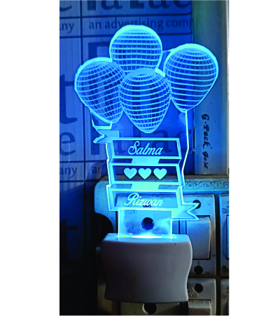 Personalized LED Night Lamp