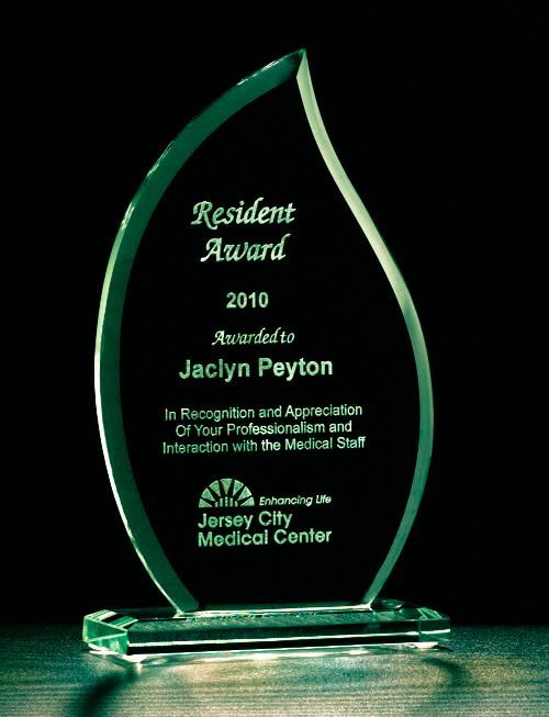 Custom Acrylic Recognition Trophy