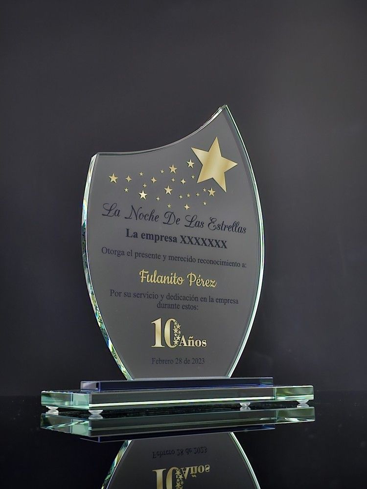 Acrylic Star Trophy