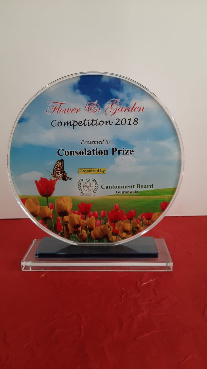 Flower & Garden Competition Trophy