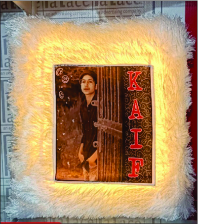 Personalized LED Photo Cushion