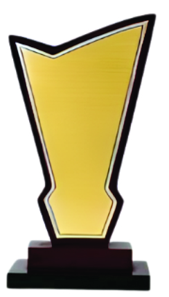 Modern Gold Award Trophy