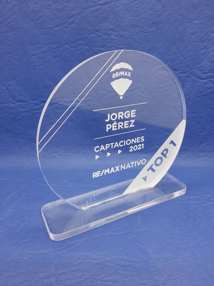 Custom Acrylic Award Trophy