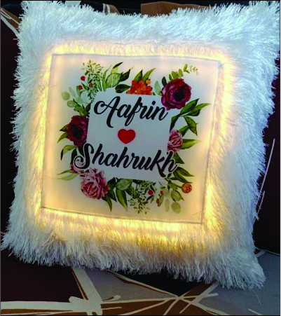 Personalized LED Cushion
