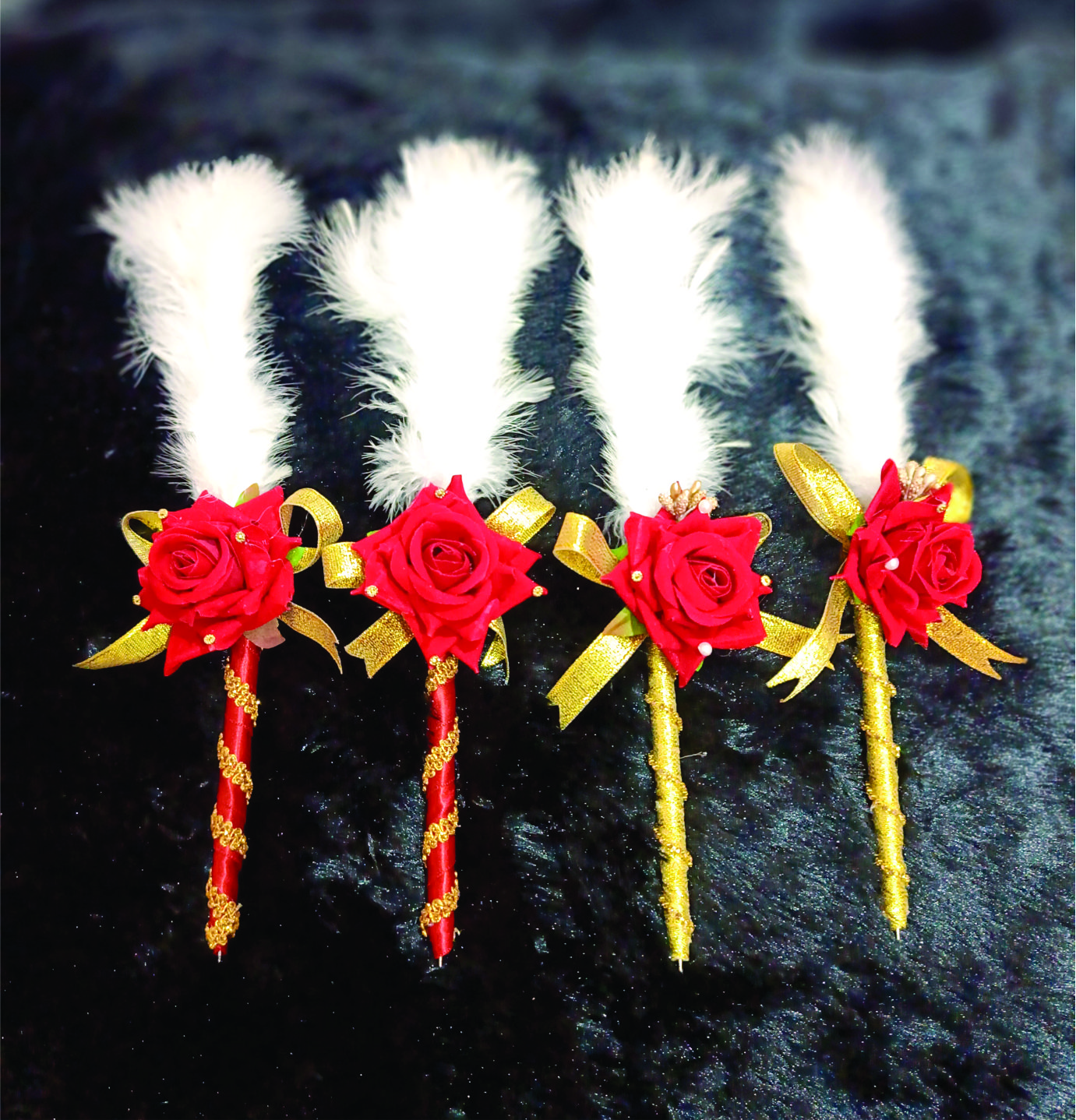 Decorative Feather Pens