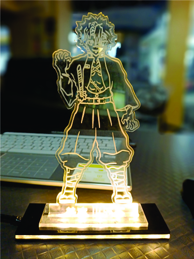 Anime LED Acrylic Lamp