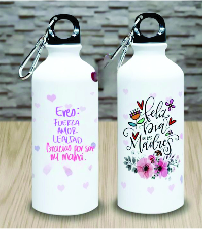 Mother's Day Printed Water Bottle