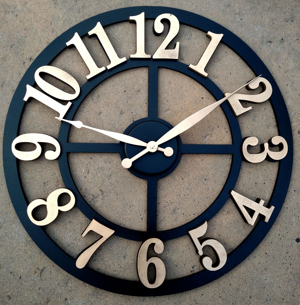 Modern Vintage Wall Clock