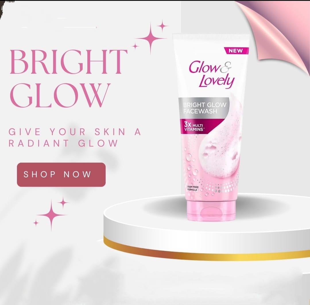 Glow & Lovely Bright Glow Facewash
