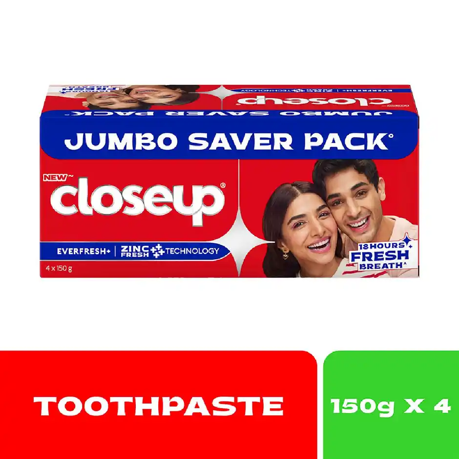 Closeup Jumbo Saver Pack Toothpaste