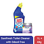 Sanifresh Toilet Cleaner with Odonil 1ltr