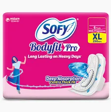 Sofy Bodyfit Pro XL Sanitary Pads