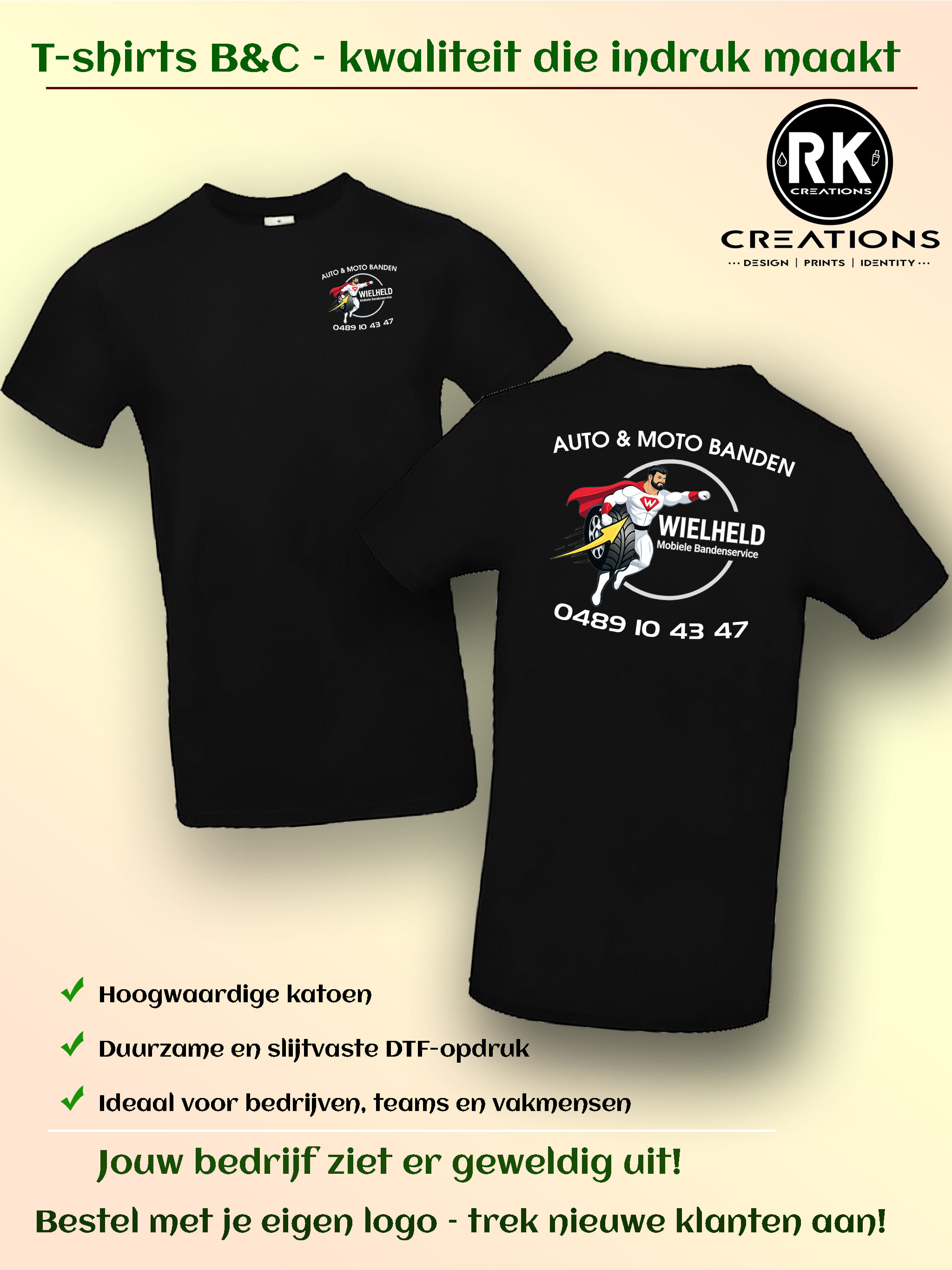 Zestaw odzieży z własnym logo WIELHELD