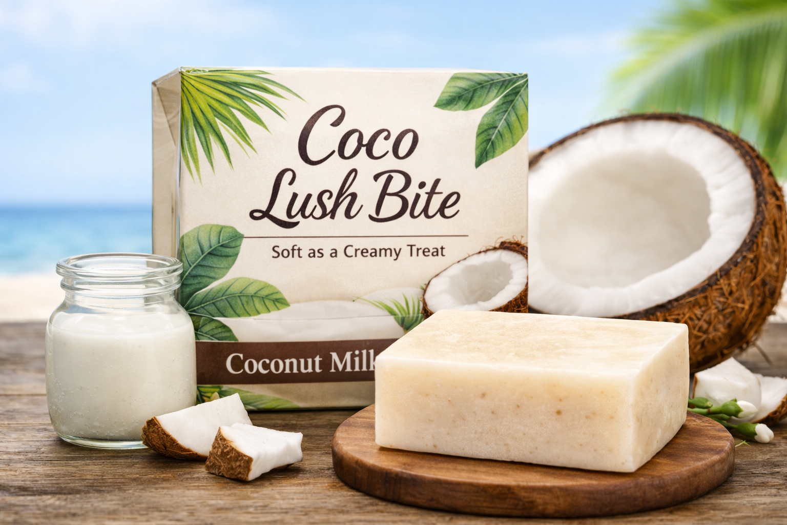 Coco Lush Bite Coconut Milk Soap