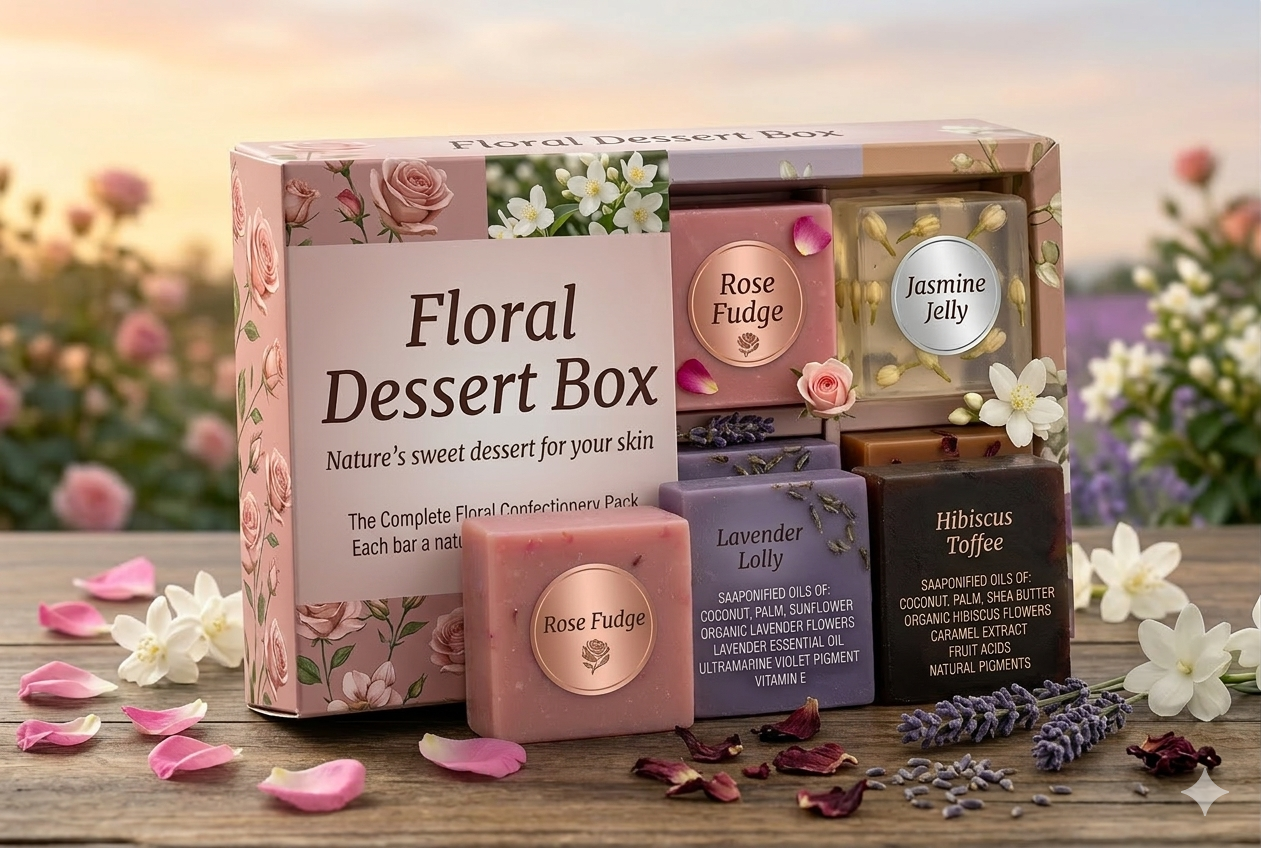 Floral Dessert Box