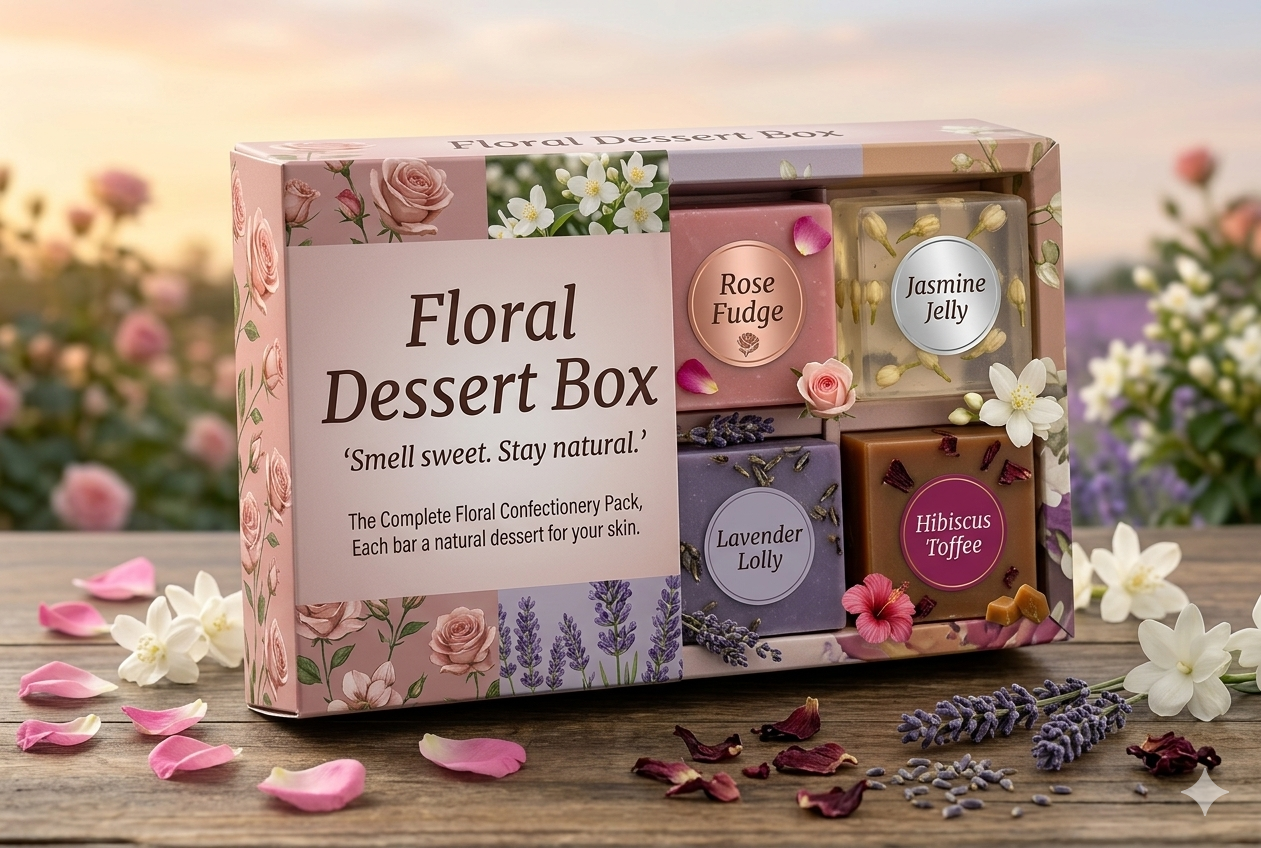 Floral Dessert Box