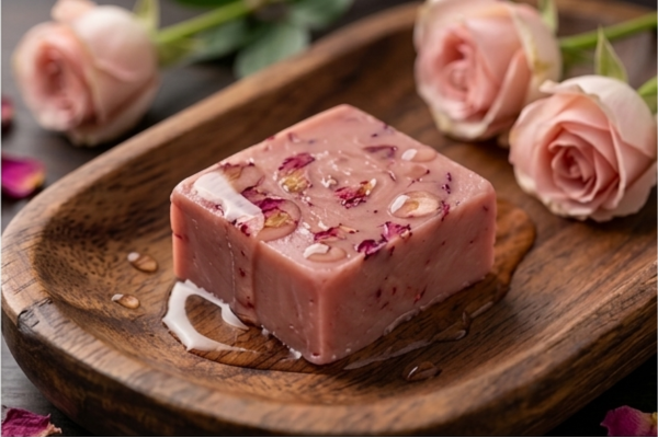Rose Fudge Bar
