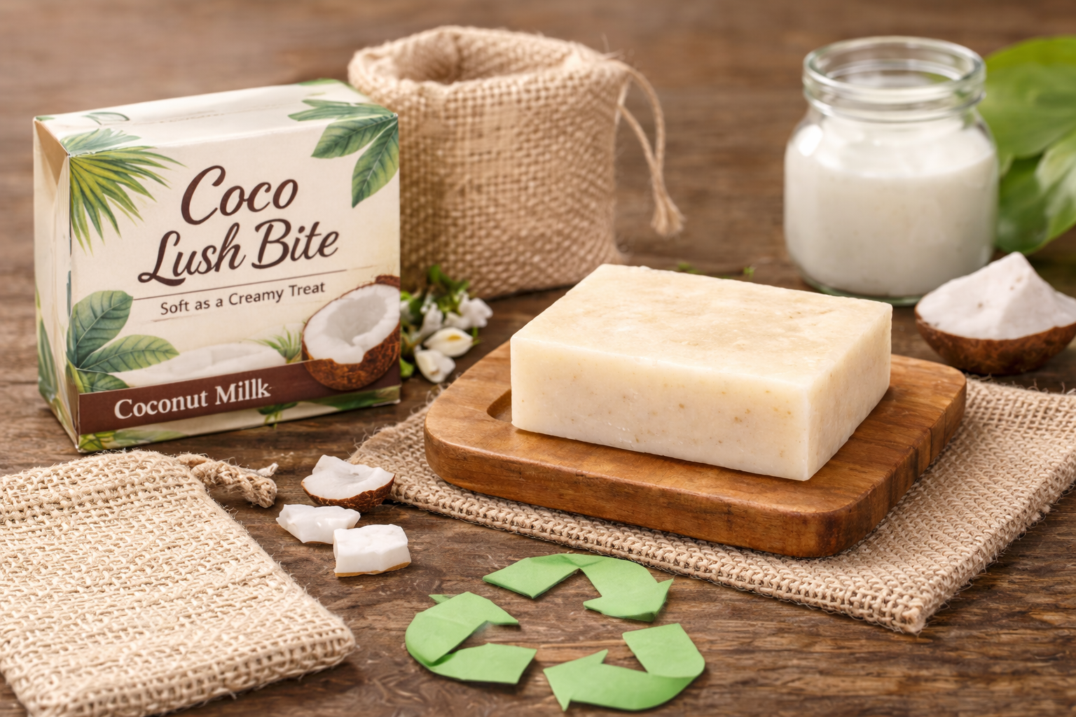 Coco Lush Bite Coconut Milk Soap