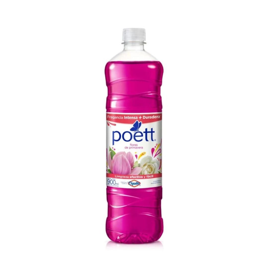Poett Desodorante de Piso Flores de Primavera 900ml