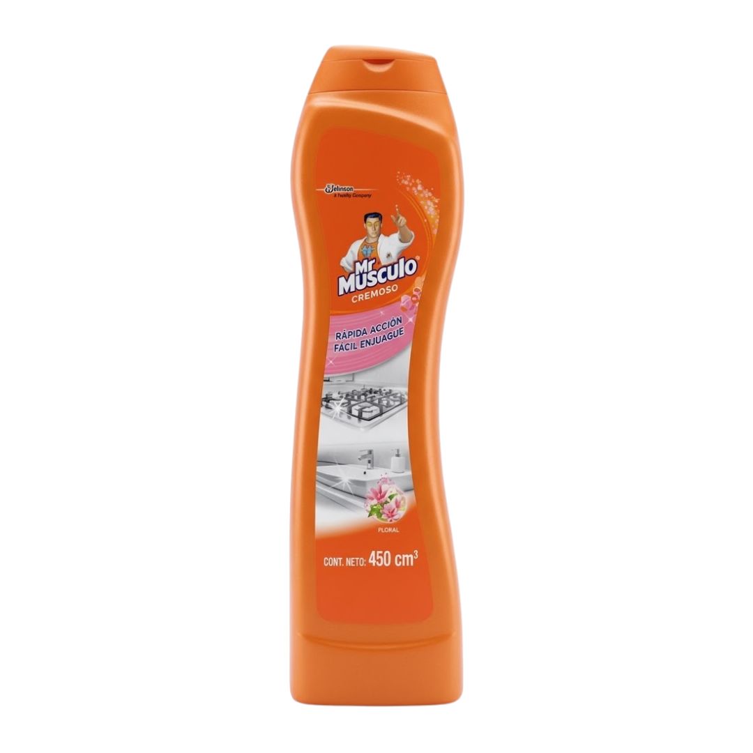 Limpiador Cremoso Mr. Musculo Floral 450ml