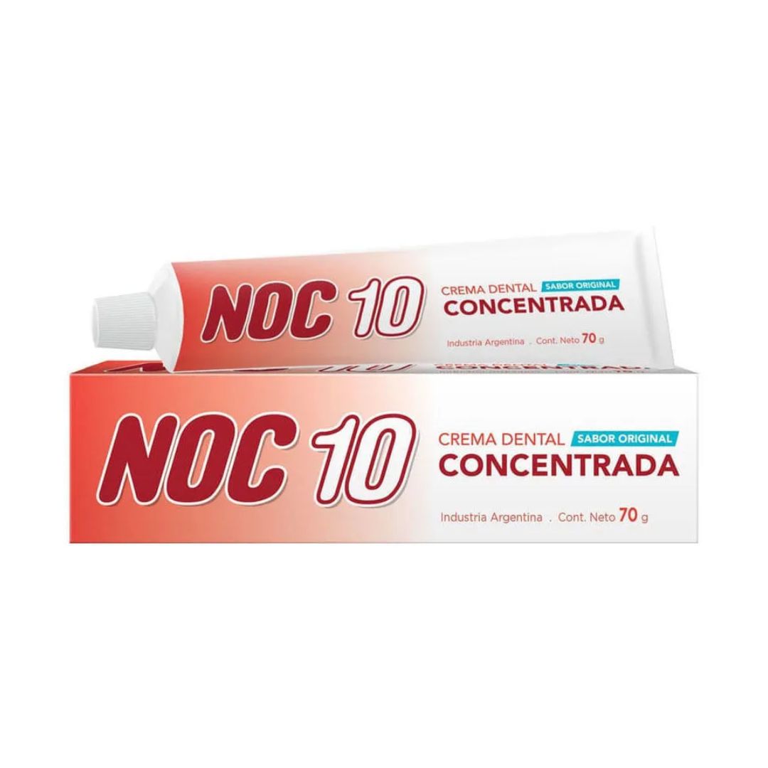 Crema Dental Noc 10 Concentrada 70g