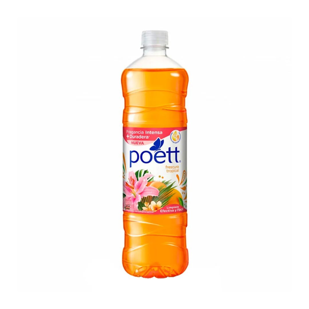 Poett Desodorante de Piso Frescura Tropical 900ml