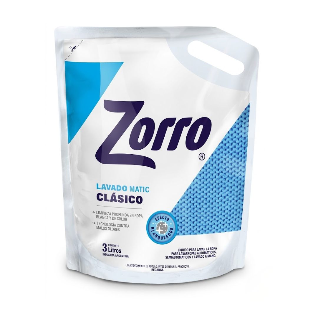 Zorro Lavado Matic Clásico 3L