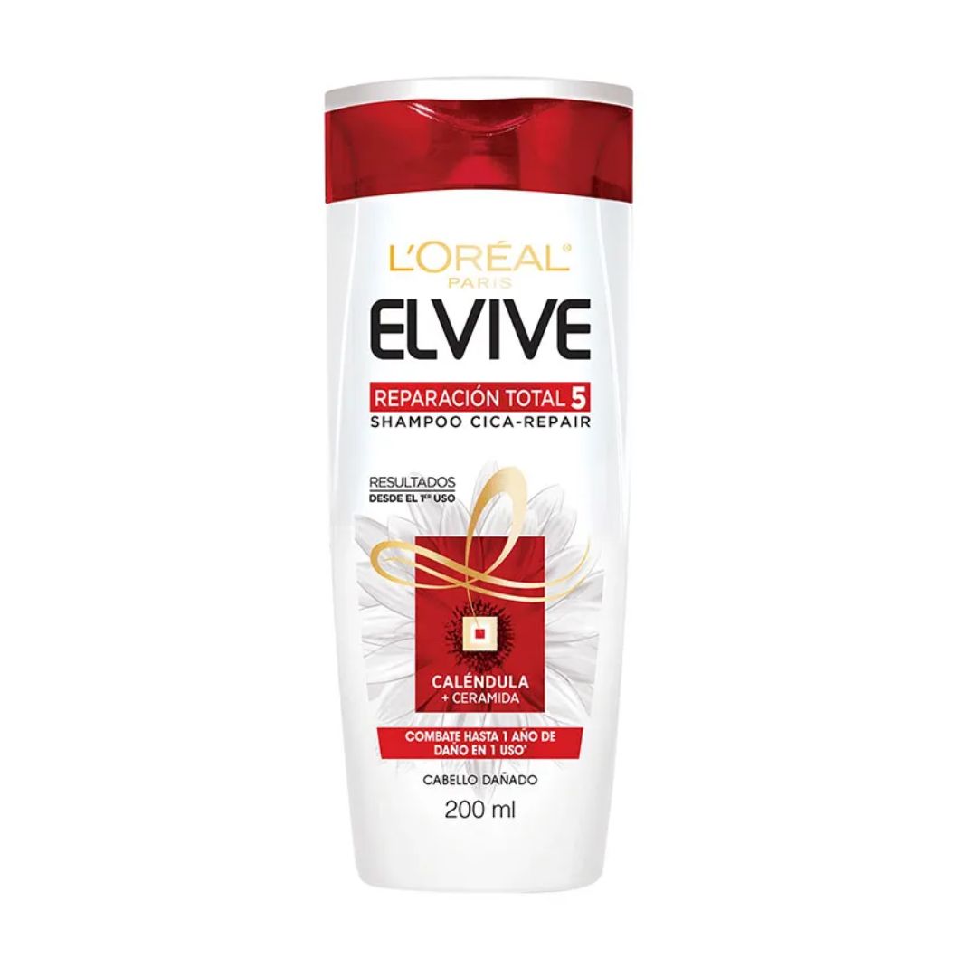Shampoo Elvive Reparación Total 5 x 200ml
