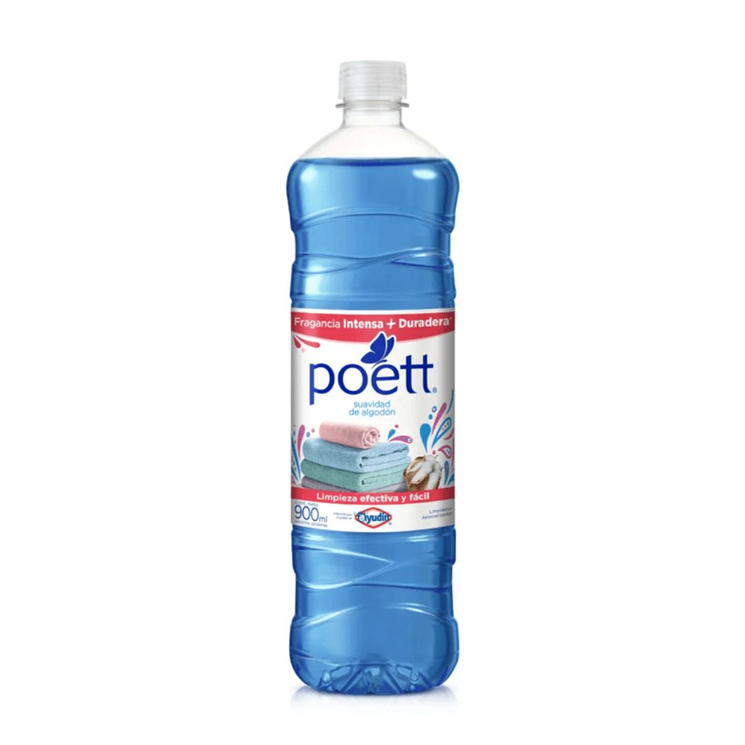 Poett Desodorante de Piso Suavidad de Algodón 900ml