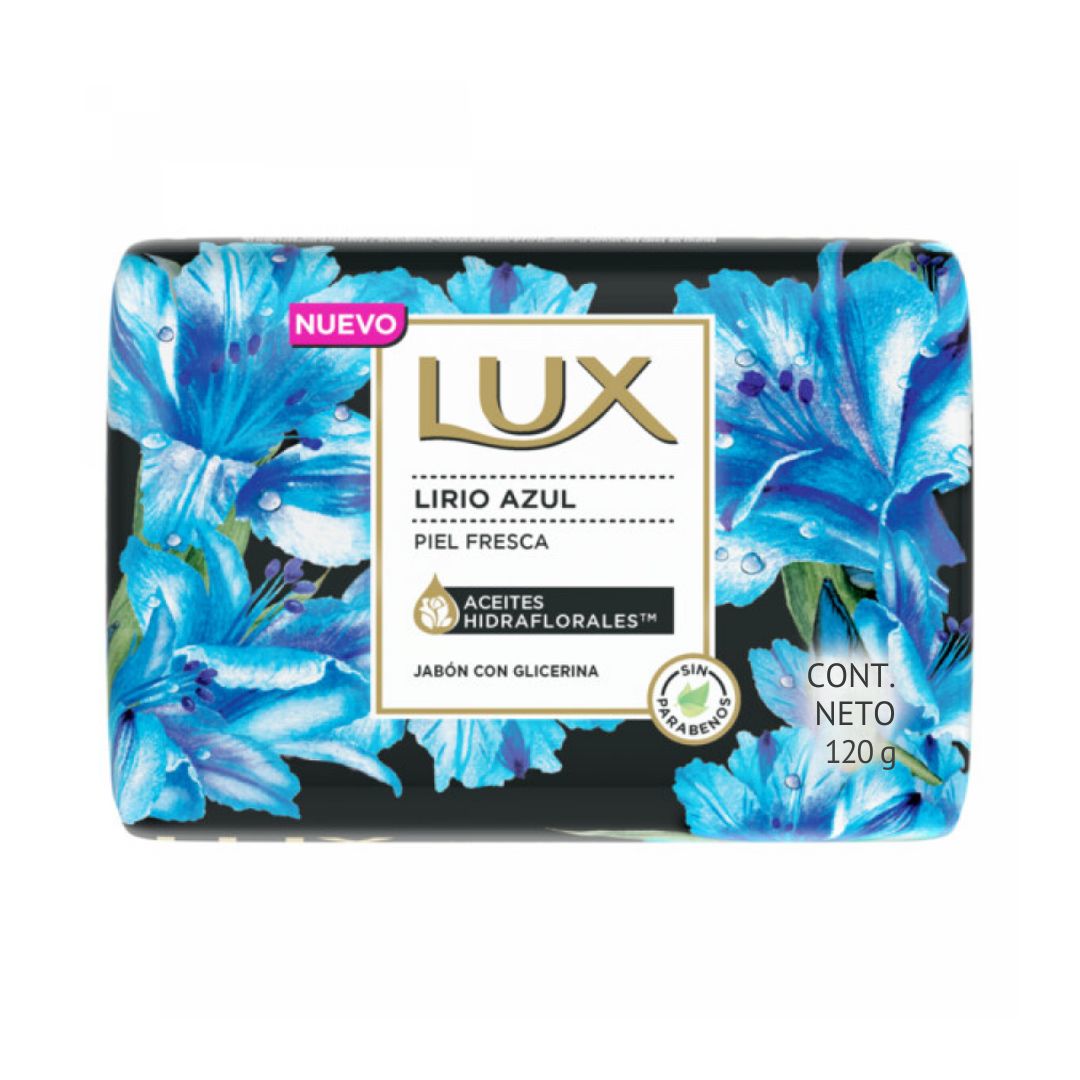 Jabón Tocador Lux Lirio Azul 120g