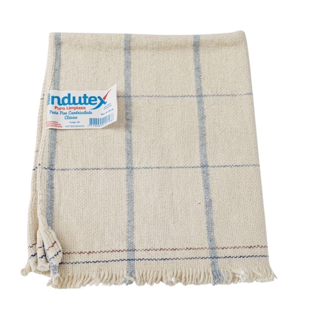 Trapo de Piso Indutex Cuadriculado Clásico 50x60